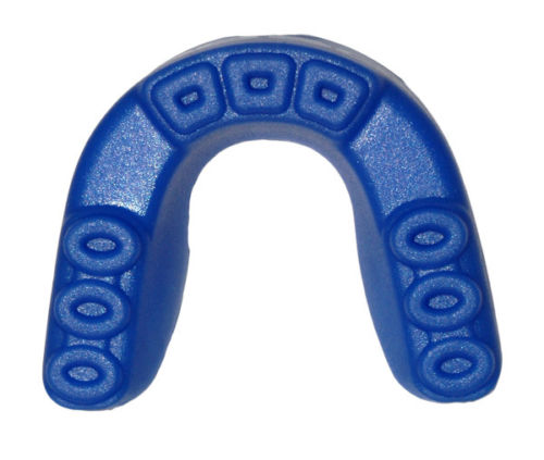 Bad Boy MMA Pro Series Gum Shield Mouth Guard Blue Adul With Free Case
